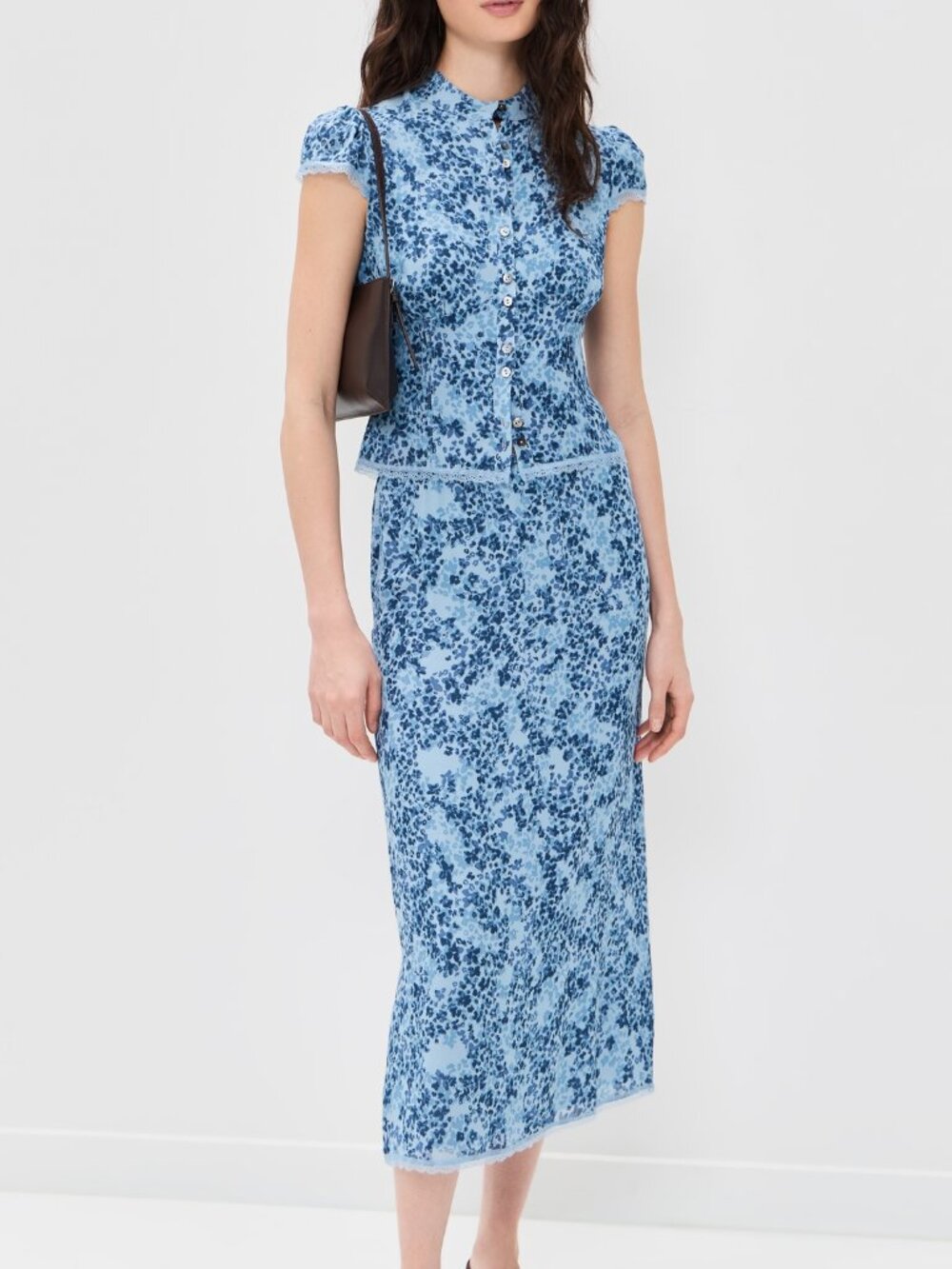 Reformation Opal Two Piece Set Taylor Print Size 4 NWT